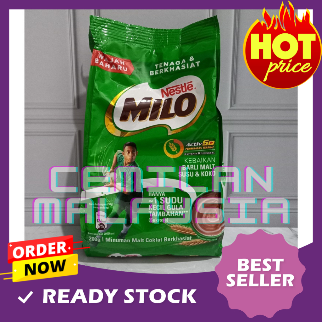 

MILO 200 GRAM MALAY