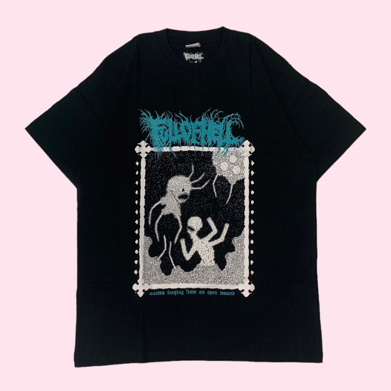 Kaos Band FULL OF HELL - URCHIN Original Official Merchandise