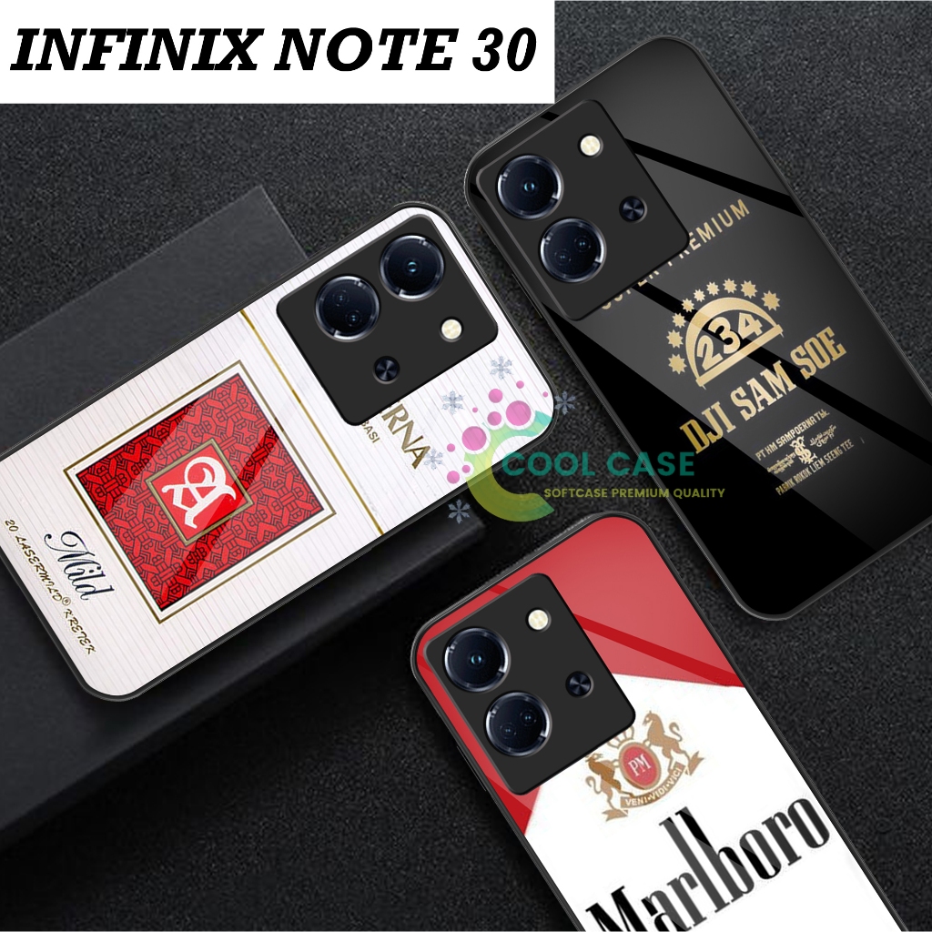 Softcase Kaca Infinix Note 30 Terbaru Motif  [CK190] - Casing Handphone Infinix Note 30 -  Pelindung Handphone