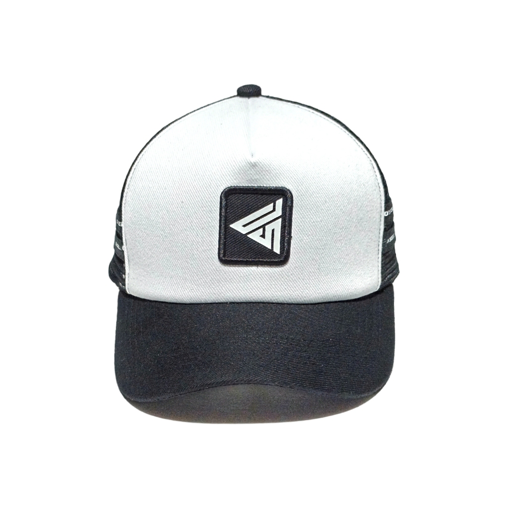 Topi Black White Topi Pria Topi Jaring Original