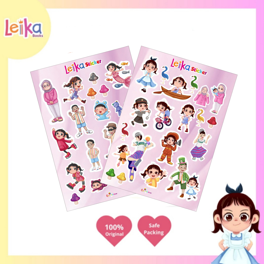 

Stiker Official Merchandise Leika