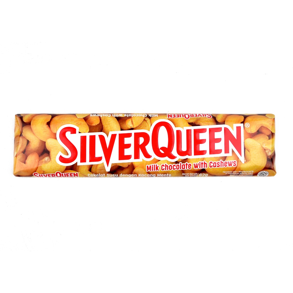 

Silver Queen 62gr Coklat Susu Chocolate Milk Silverqueen Cashew