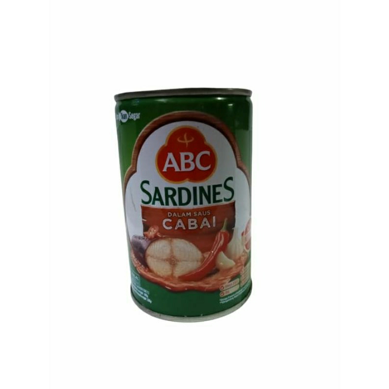 

ABC Sarden/Sardines Dalam Saus Cabai @425g