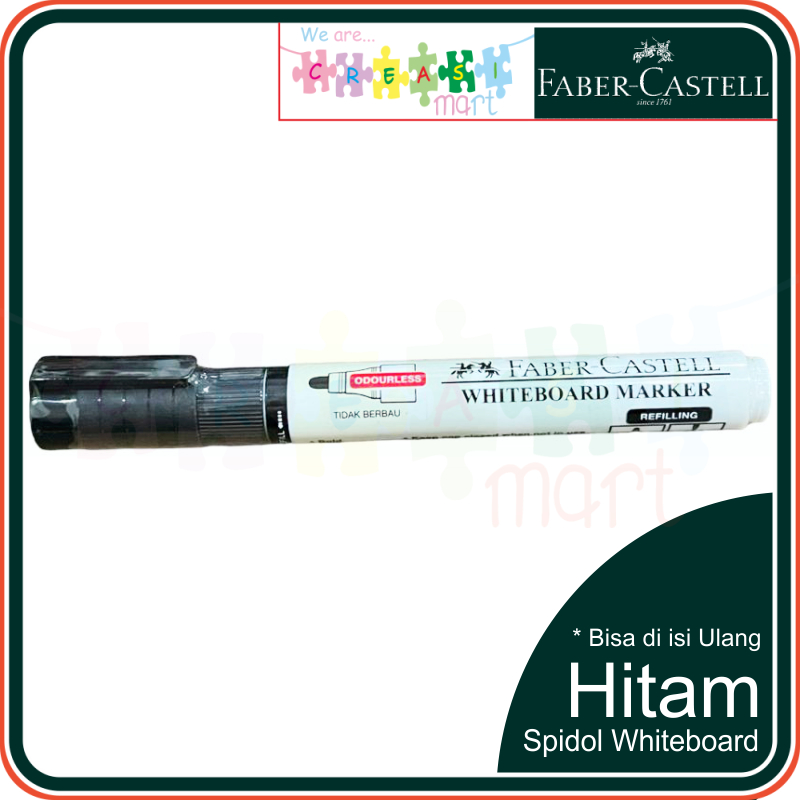 

Faber Castell Whiteboard Marker / Spidol Papan Tulis Bisa di Hapus 100% Original