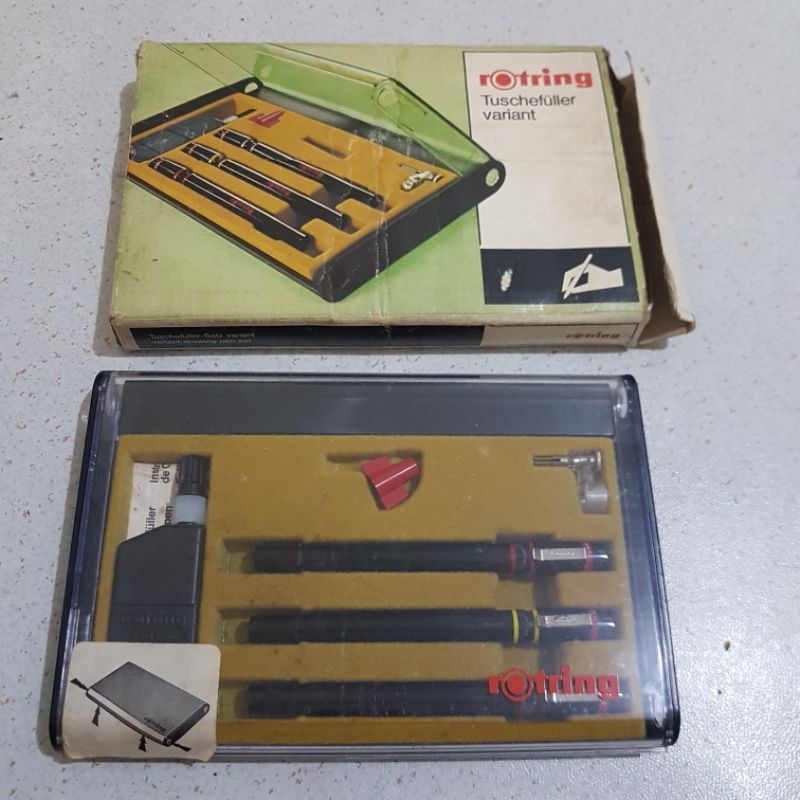 

Set Rotring Variant Rapido Versi Jadul Masih Baru Isi 3 0.1 0.2 0.4