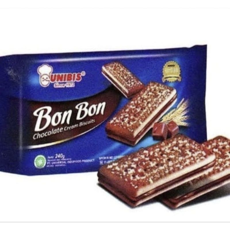 

BISKUIT UNIBIS BON BON CHOCOLATE 200GR