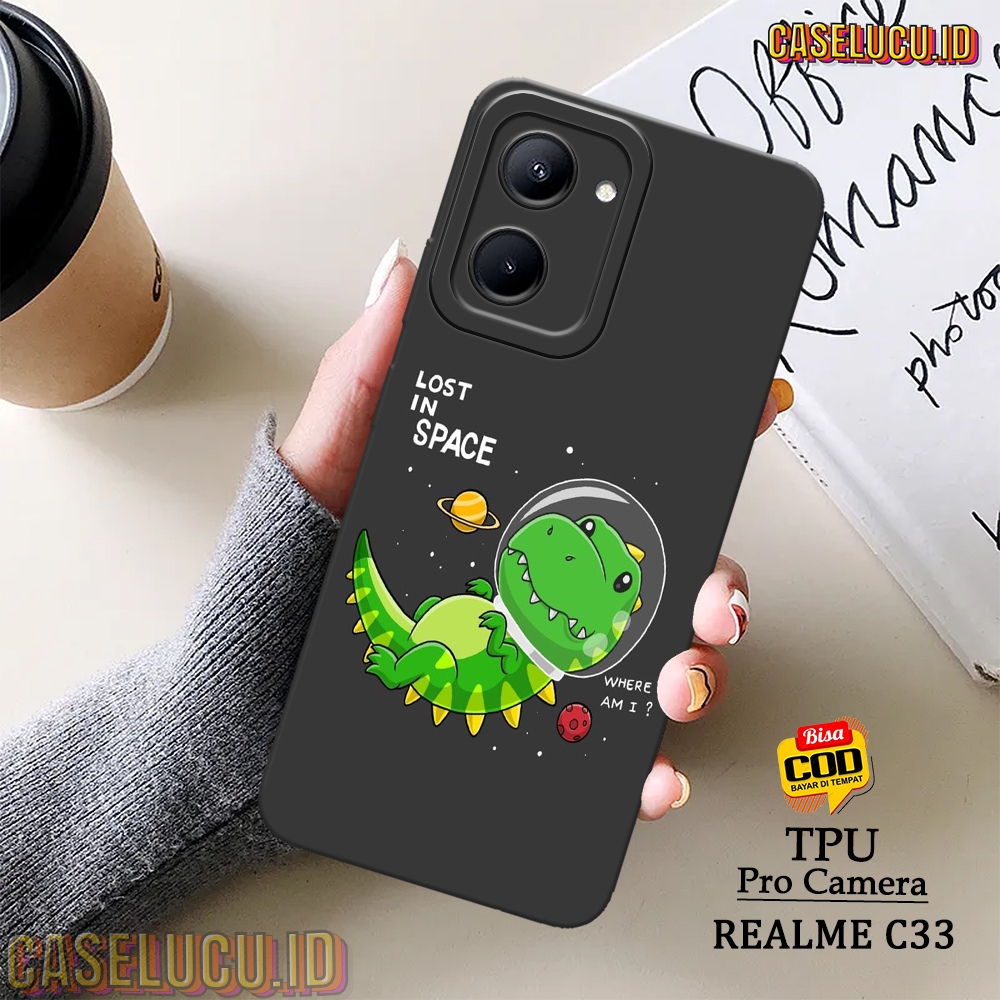 Casing Hp Realme C33 Terbaru - Fashion Case Kartun - Case Realme C33 - Soft Case Hp Realme C33 - Kes