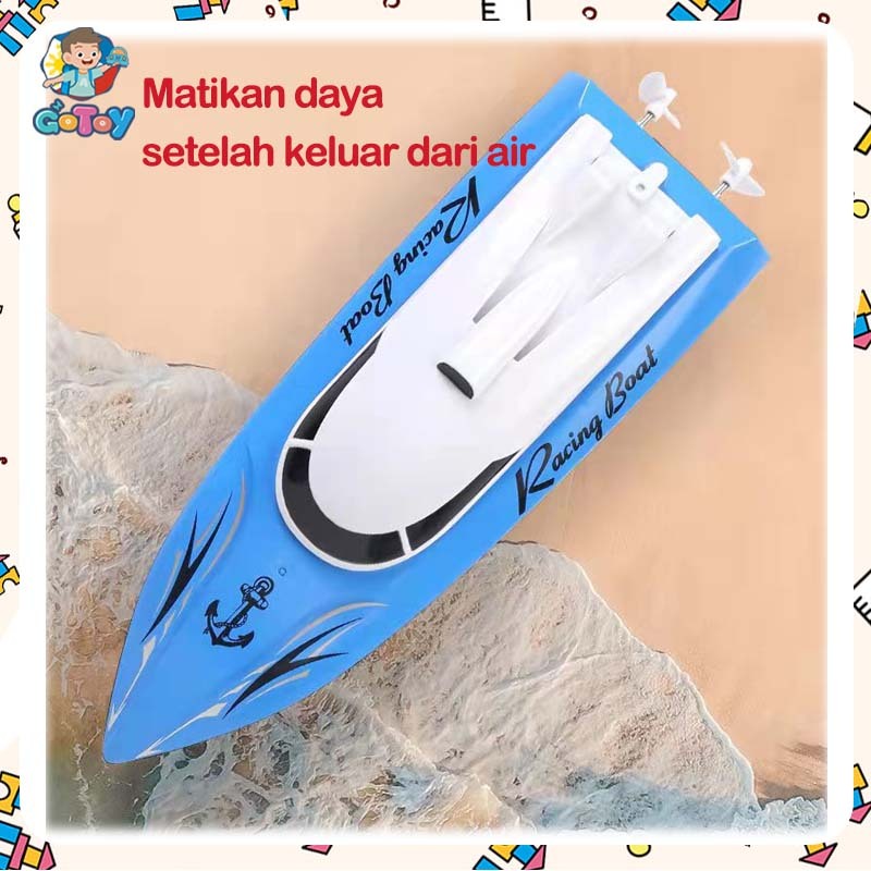 Best Deals 2.4Ghz Kapal Remote Control Super Besar Rc Racing Boat Baterai Isi Ulang Tahan Air Anti