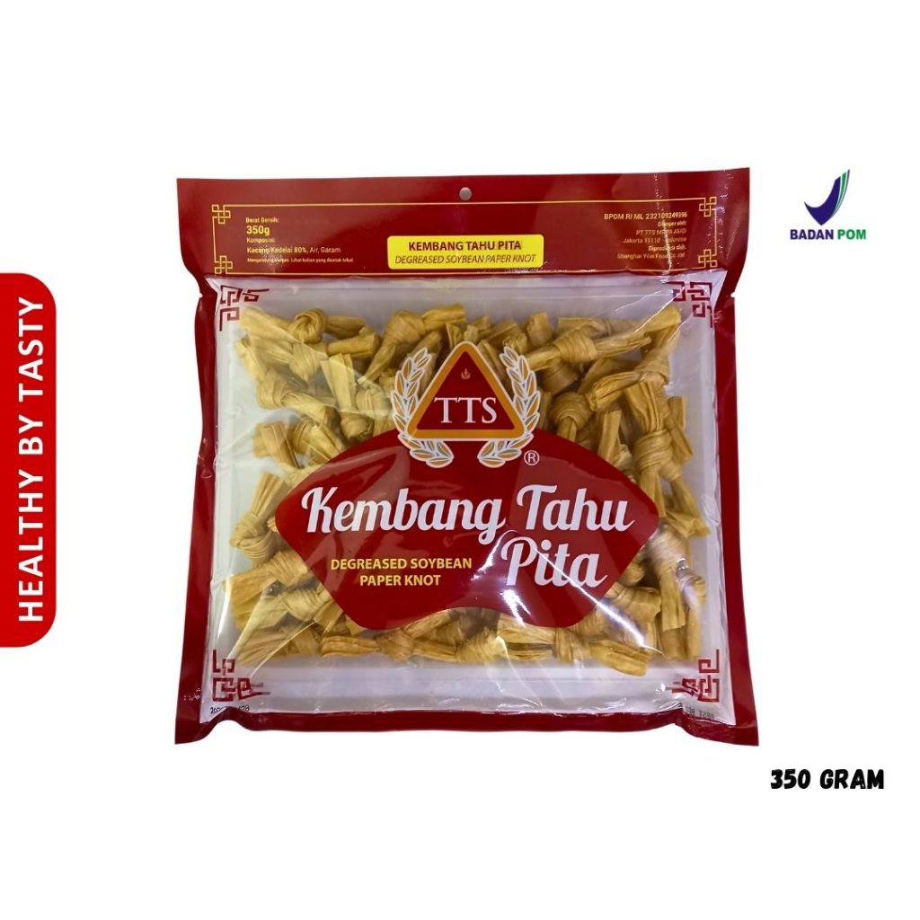 

Kembang Tahu Pita TTS 1 Bungkus Isinya 350 g