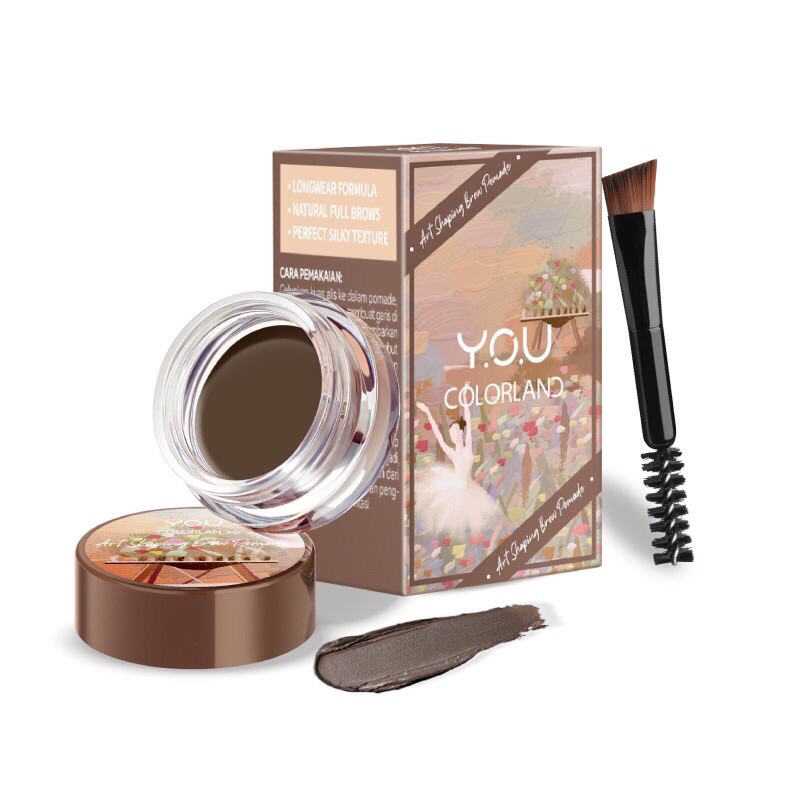 YOU COLORLAND ART BROW POMADE