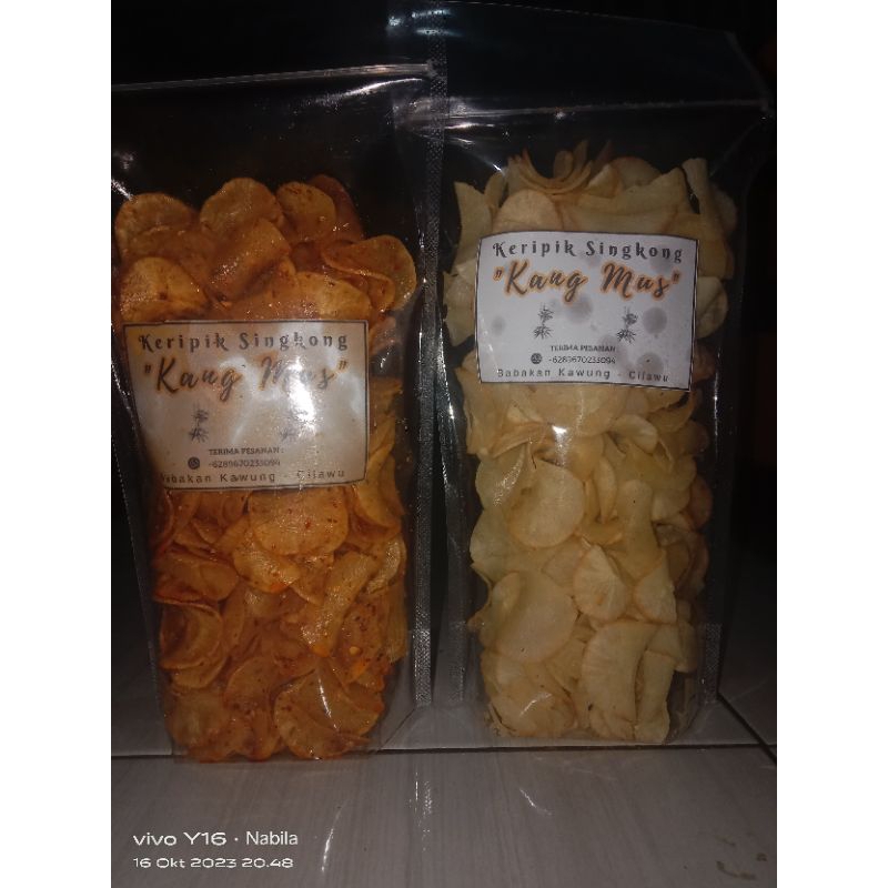 

KERIPIK SINGKONG KANG MUS BERAT 250GR
