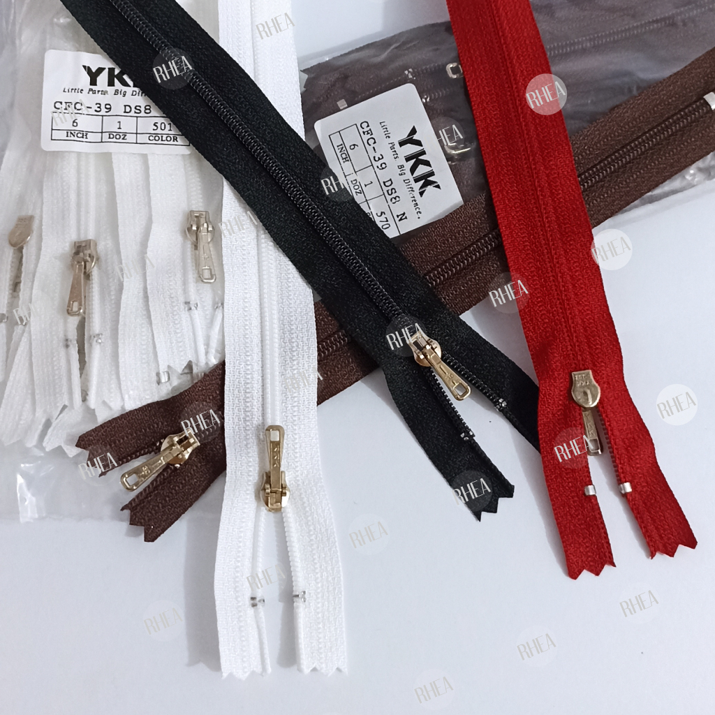 Resleting celana/rok 15cm / 6 inchi YKK