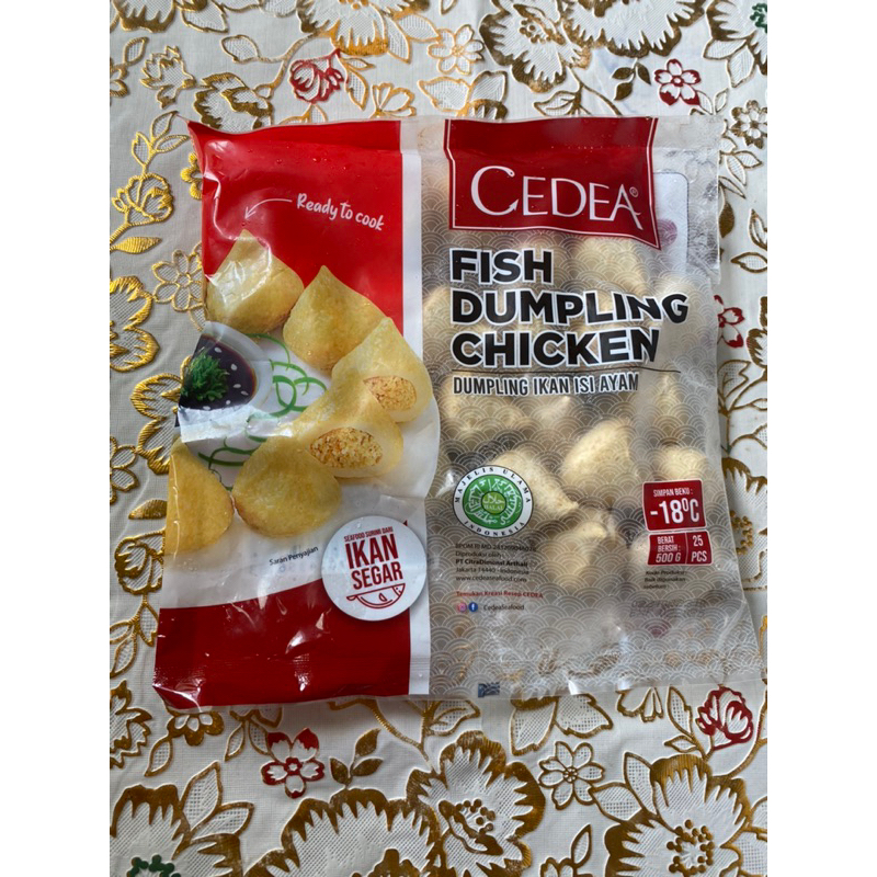 

Cedea Dumpling [Ayam & Keju]