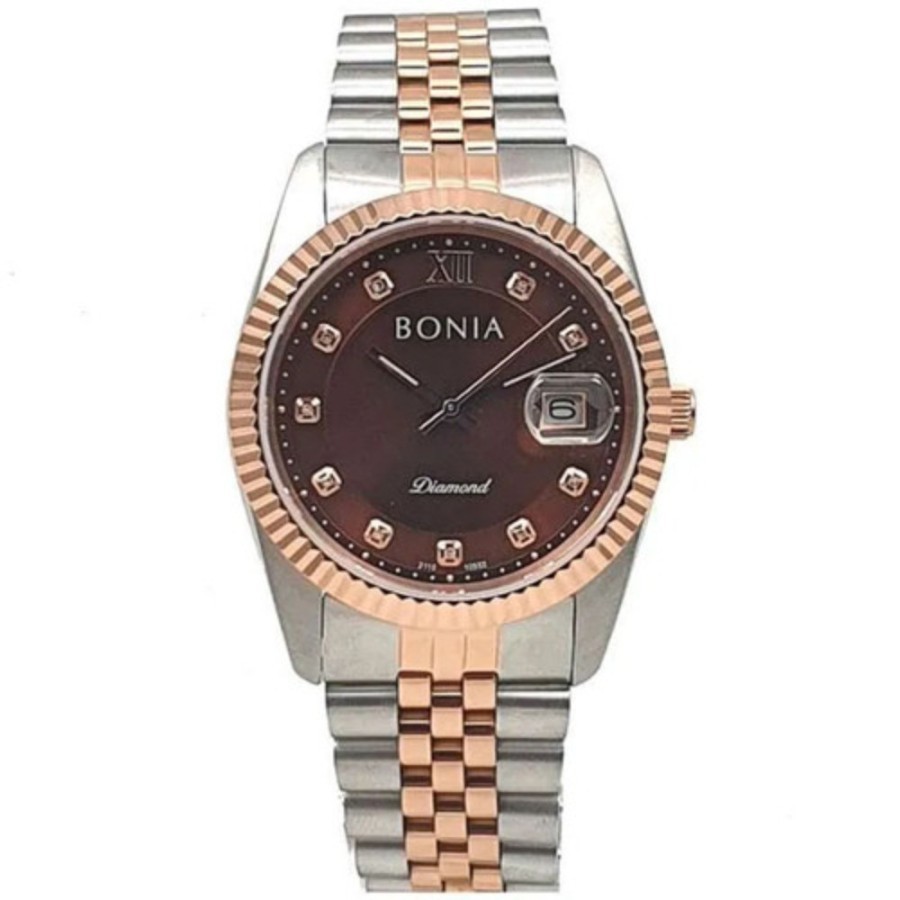 BONIA BNB10552-1643-Jam Tangan Pria DIAMOND Analog Original-Garansi Resmi