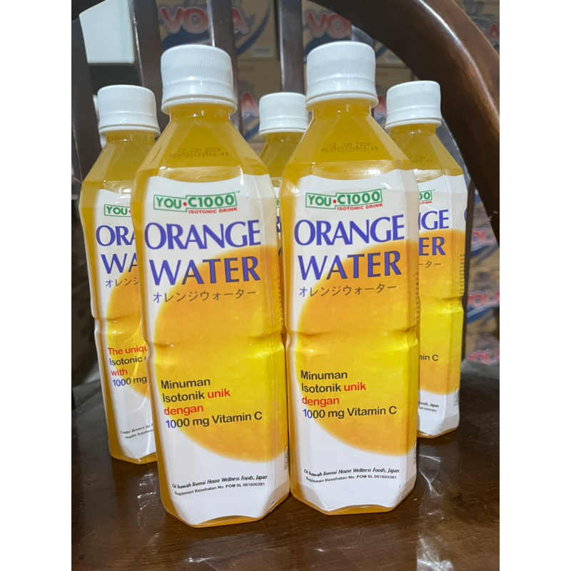 

YOU C1000 ORANGE WATER 500ml 24 PCS/DUS