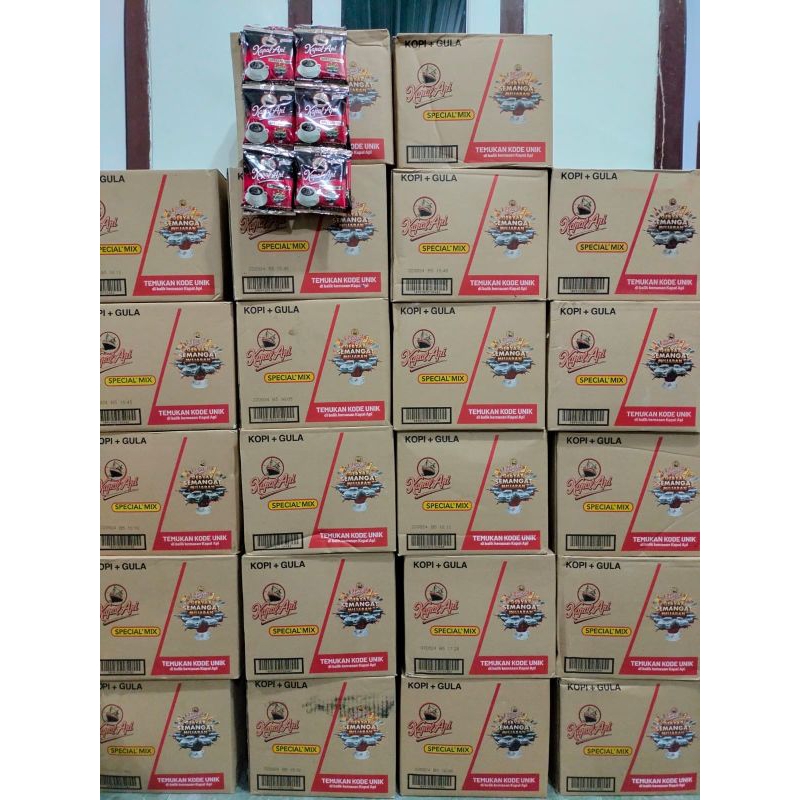 

Termurah‼️Kopi Kapal Api Special Mix (Kopi+Gula) 1 Dus