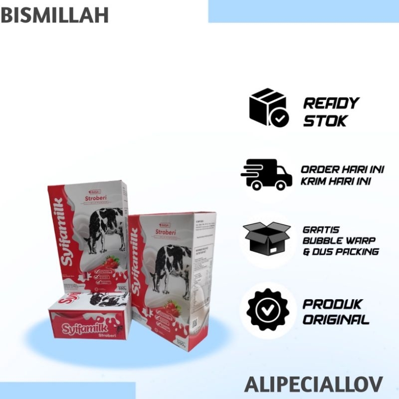 

SYIFAMILK skim diet stroberi 550gr