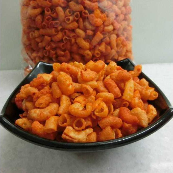 

MAKARONI PEDAS DAUN JERUK1KG//MAKARONI KRIUK//MAKARONI PEDAS