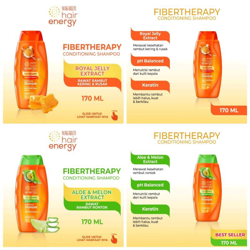 MAKARIZO SHAMPOO 170 ML