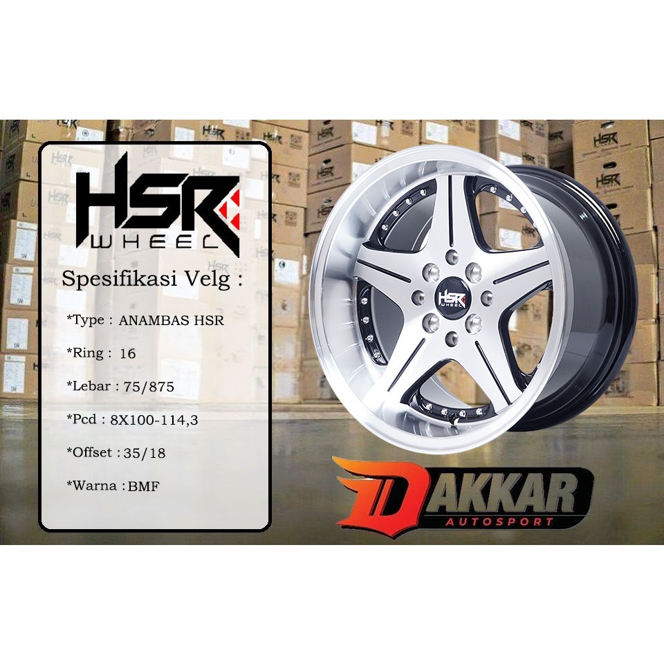 velg celong ring 16 velg hsr celong r16 anambas baut 4 untuk city vios yaris jazz mobilio gratis ong