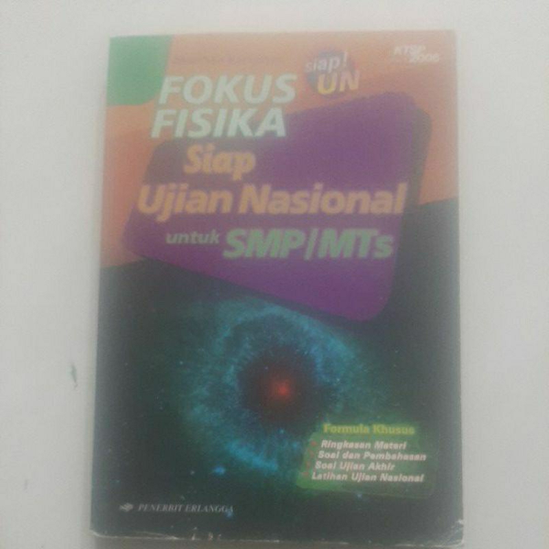 Buku FOKUS FISIKA SMP KELAS 9 KURIKULUM KTSP 2006 ERLANGGA