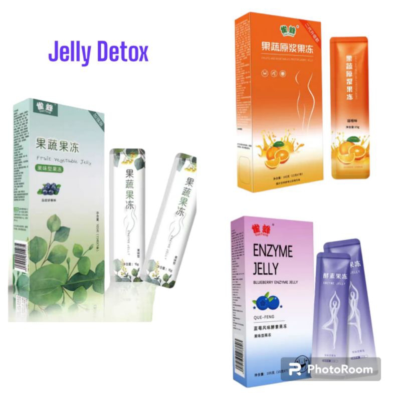 ENZYME JELLY DETOX / DIET DETOX 1 BOX 7 SACHET