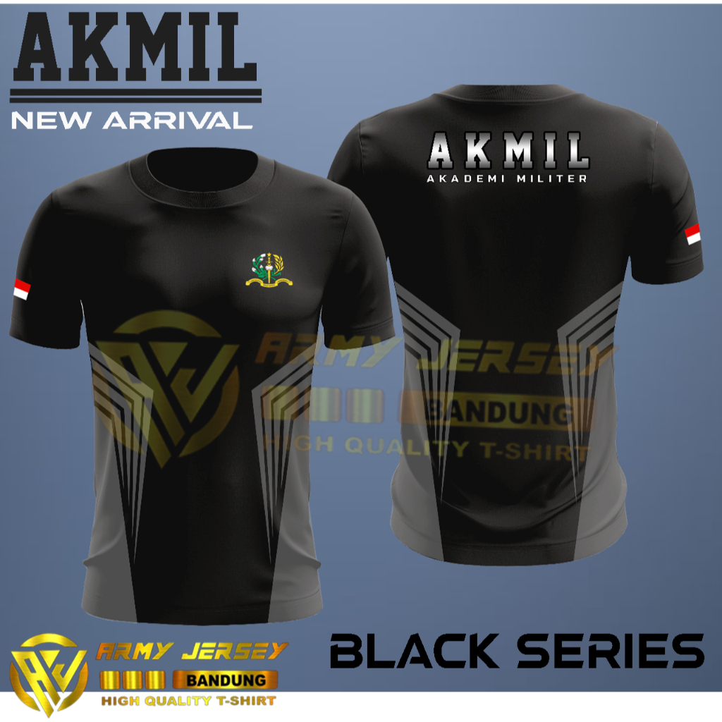 Kaos Jersey AKMIL // Kaos AKMIL / Baju Jersey AKMIL// Bahan Dryfit Milano // COD