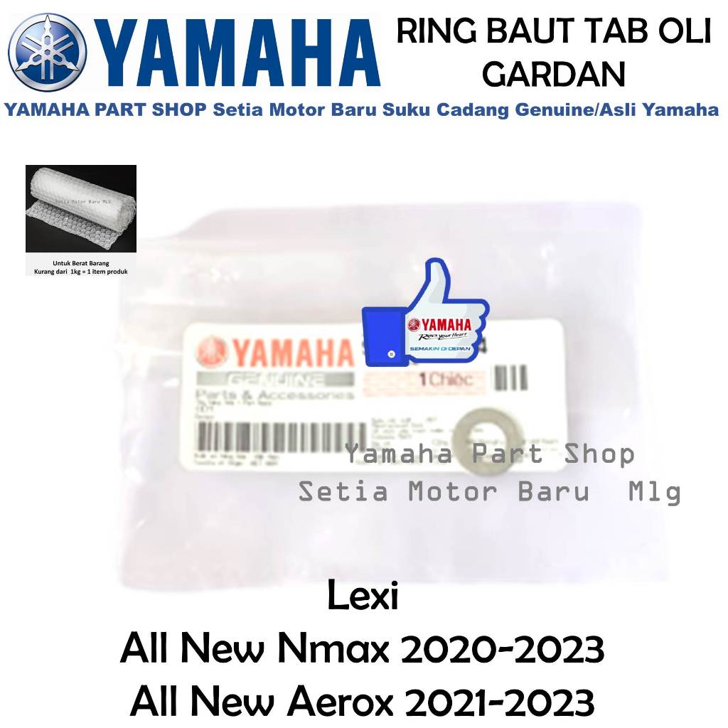 Ring Baut Tab Oli Gardan Lexi All New Aerox N Max Nmax Asli Yamaha Setia Motor Baru
