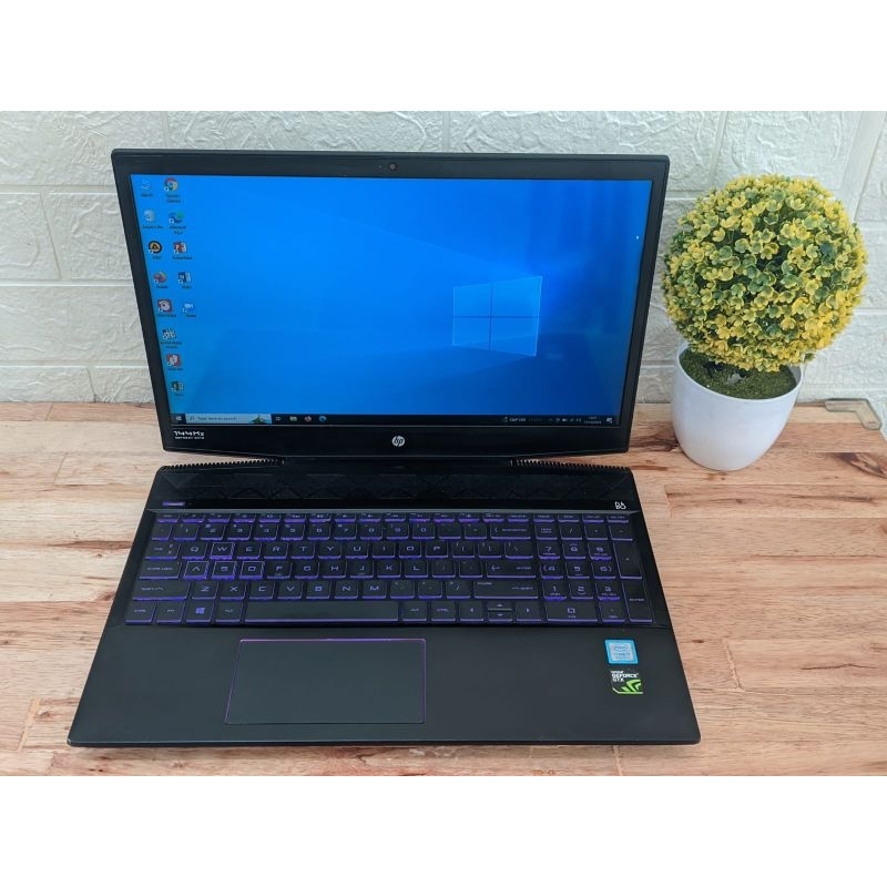 hp pavilion gaming 15 i7 8750h 12gb 128gb 1tb vga nvidia gtx 1050ti 4gb mantul