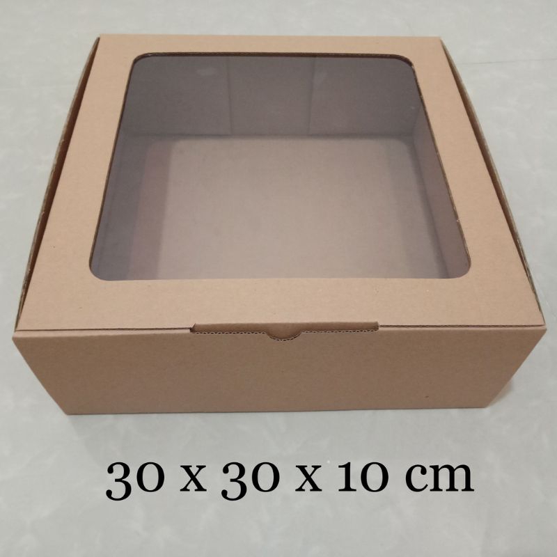 

BOX MIKA/DIE CUT MIKA/ KOTAK KADO UKURAN 30 X 30 X 10