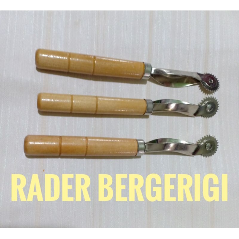 Rader begigi dan Rader gundul Rader halus
