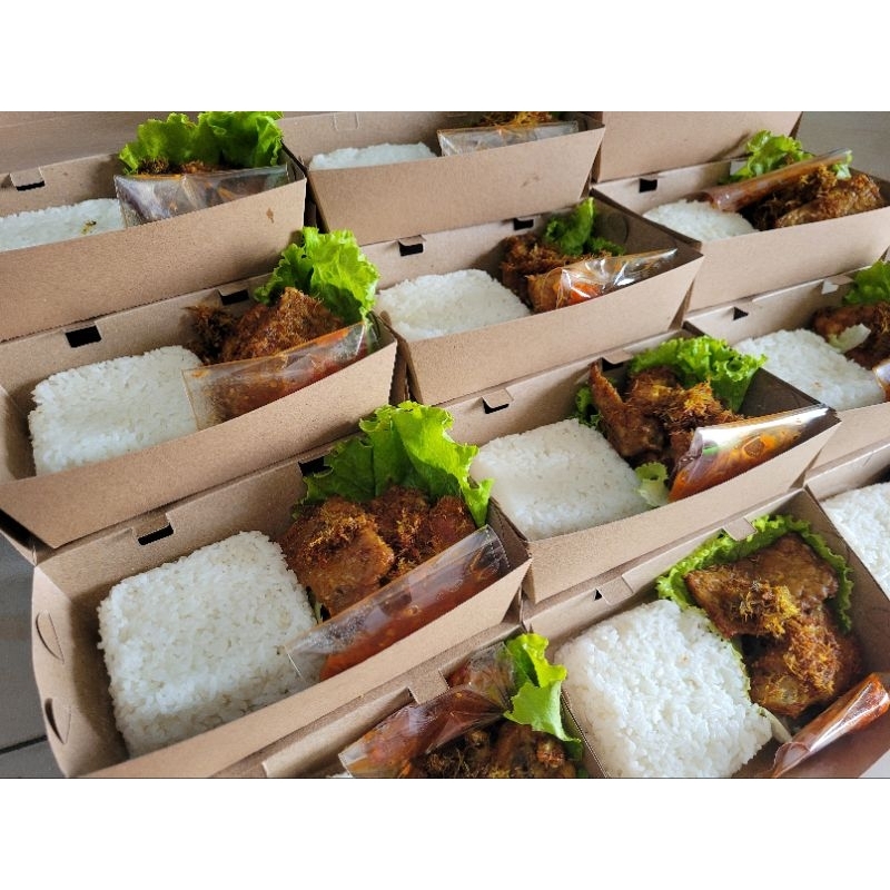 

NASI BOX CATERING JUMAT BERKAH HAJATAN RAPAT 10ribu-an ajaaa