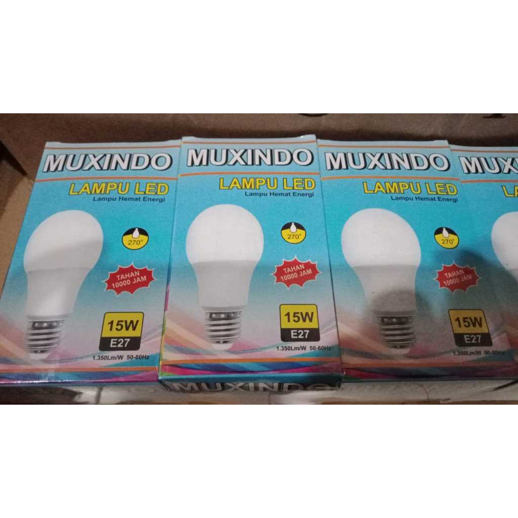 LAMPU LED BULB MUXINDO GARANSI