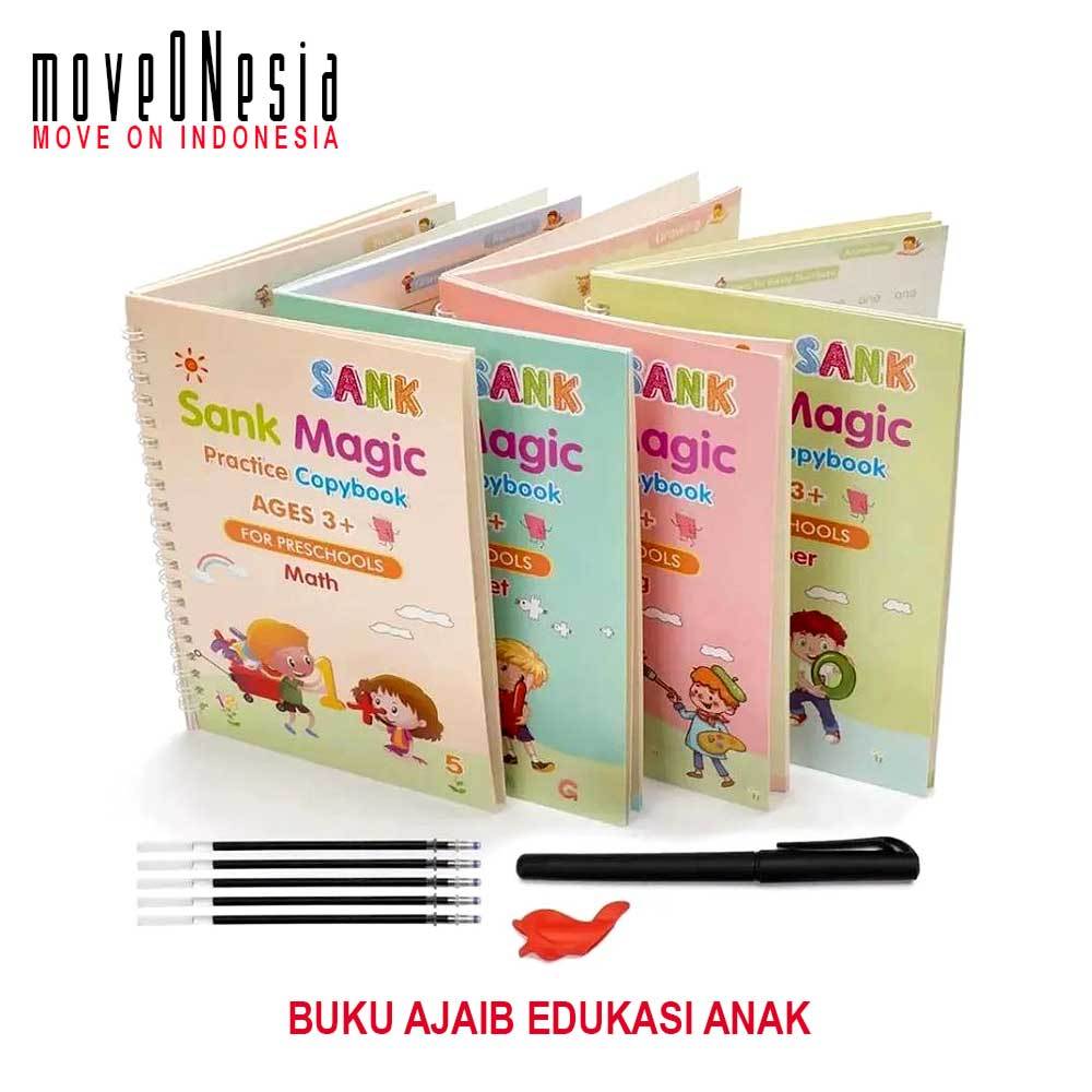 

Buku Ajaib Edukasi Anak Belajar Menulis Reusable Sank Magic Practice Writing Book Buku Latihan Menggambar Menghitung Menulis Huruf Angka Gambar Matematika