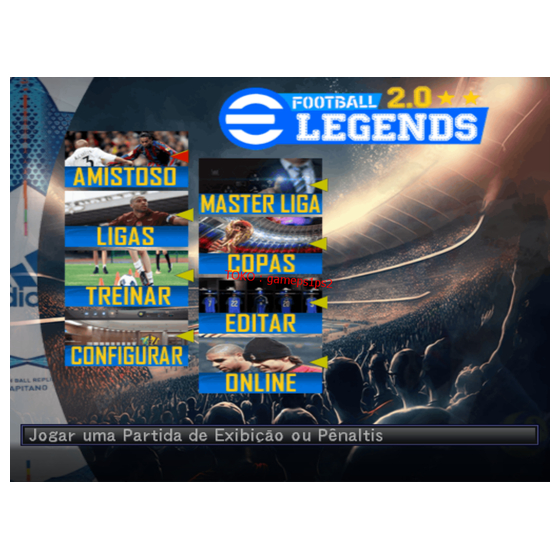 PES 5 Efootball LEGENDS V2 - PS2