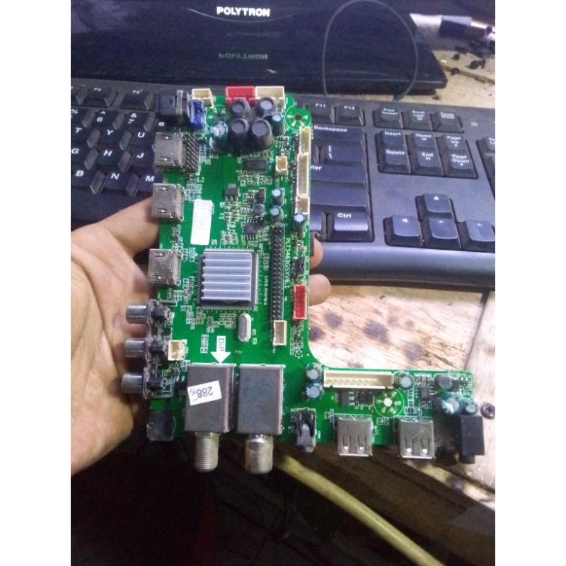 MB MAINBOARD MOTHERBOARD TV LED POLYTRON PLD 43S863 - PLD43S863