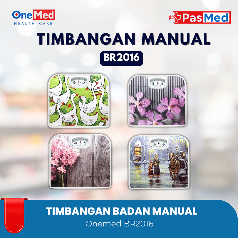 Timbangan Badan Manual / Timbangan jarum Onemed l PASMED