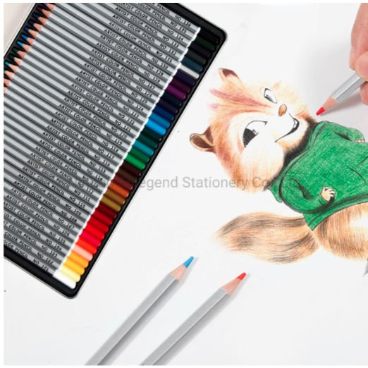 

PENSIL WARNA QILI 48 WARNA | COLOR PENCILS QILI 48