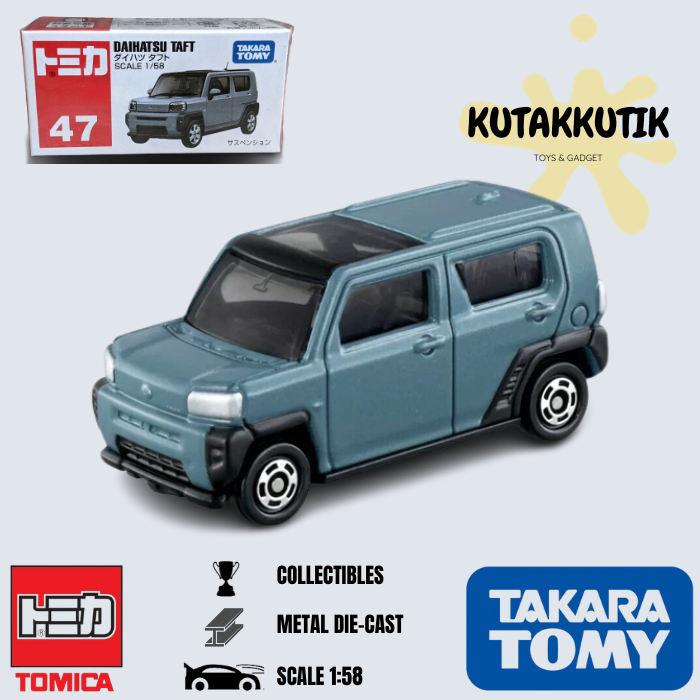 Mainan Mobil Jip Diecast Tomica Daihatsu Taft No 47