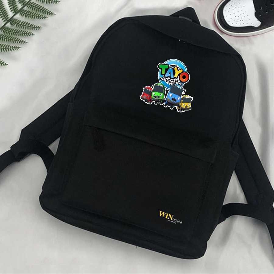 Tayo Tas Ransel Sekolah Karakter Kartun Tayo Tas Ransel Karakter Viral Trend Kekinian Tas Ransel