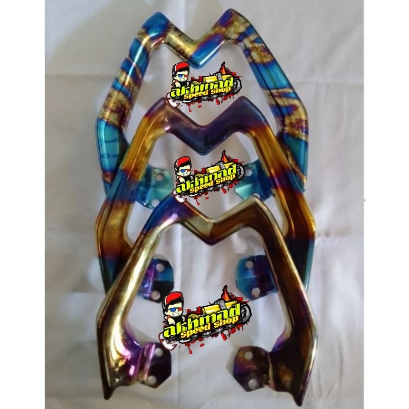 Behel Mio M3 Model Original Two tone Asli Bakaran Thailand Stainless Tebal Berkualitas