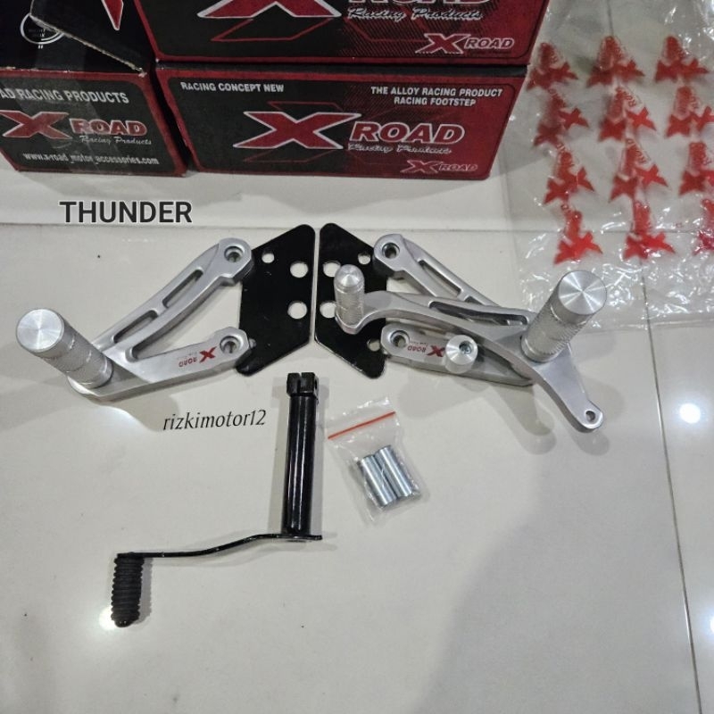 FOOTSTEP POSTEP UNDERBONE X ROAD SUZUKI THUNDER