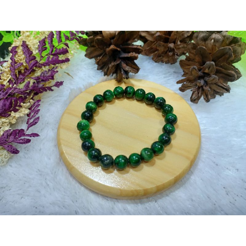 gelang batu tiger eyes biduri sepah