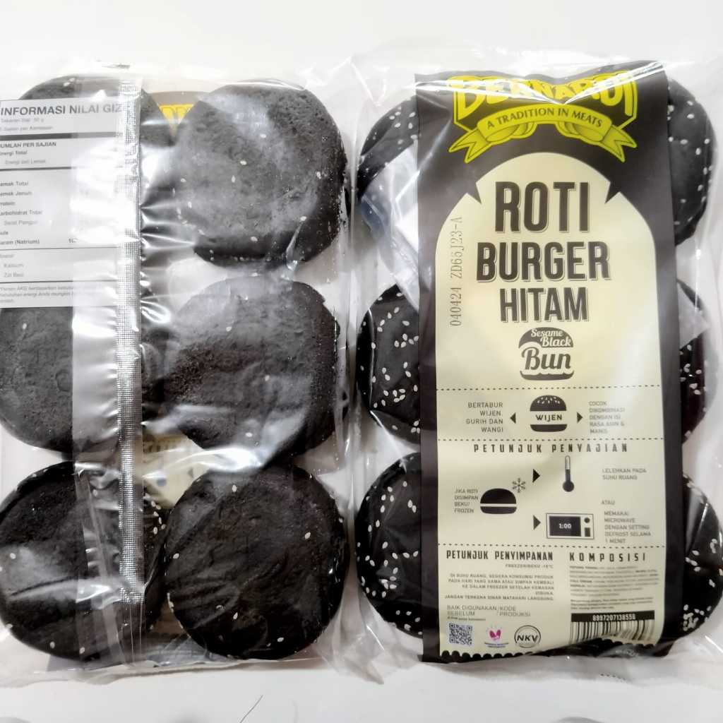 

BERNARDI black burger wijen 6s 300gr