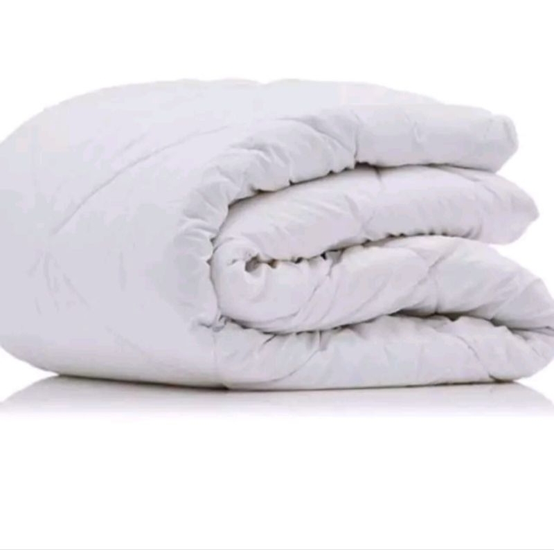 Bedcover Only Putih  Polos  Microtex