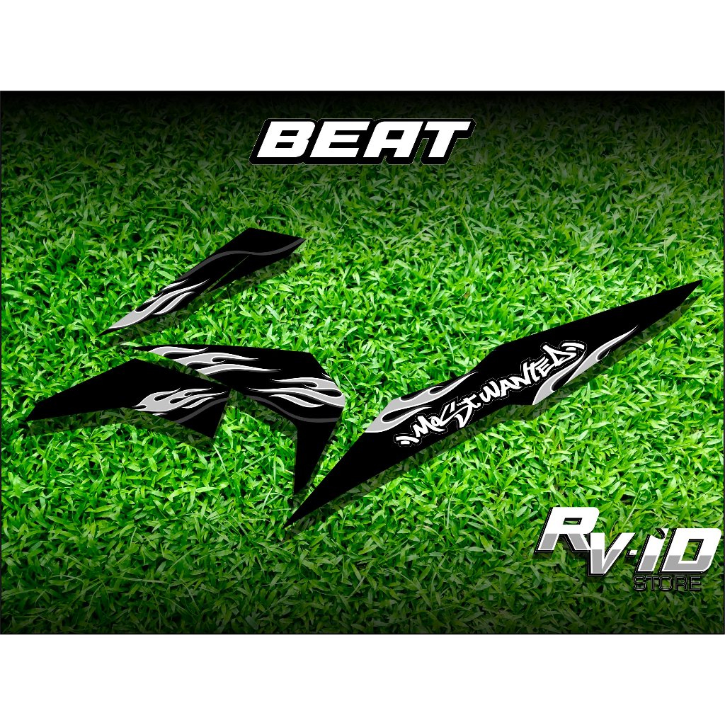 STRIPING BEAT STREET - STIKER BEAT NEW 2017-2019 - STIKER HONDA BEAT NEW API