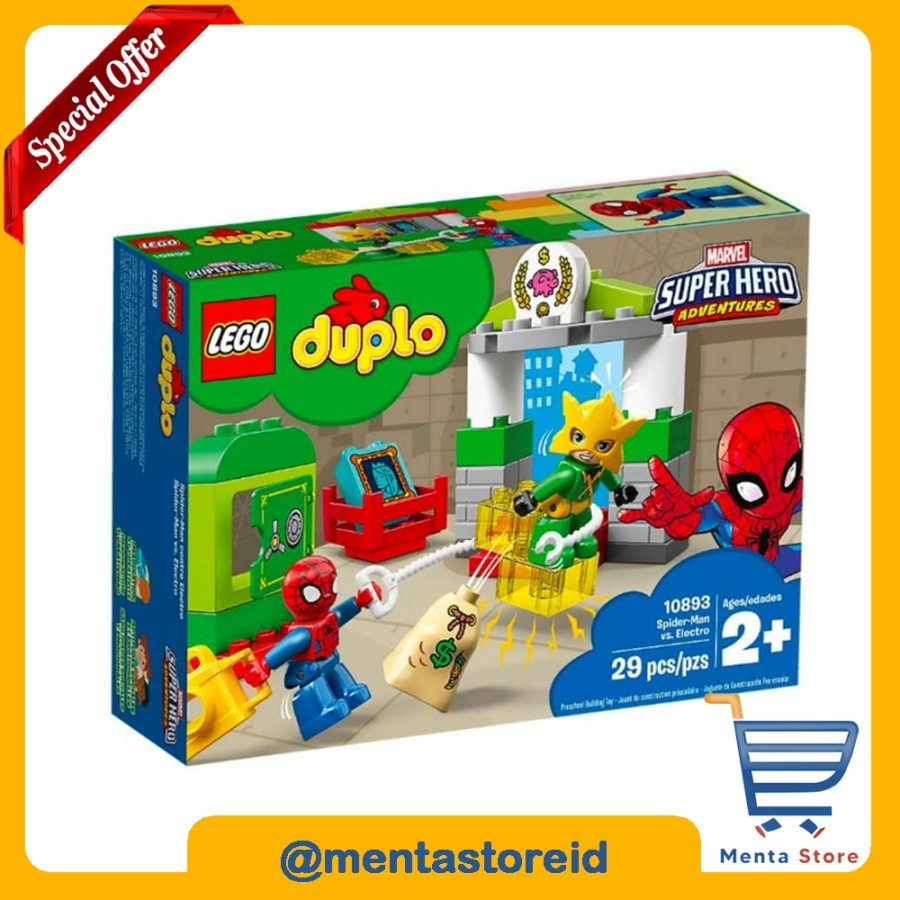 LEGO 10893 Duplo SpiderMan Vs Electro Marvel Studios Superhero Ori