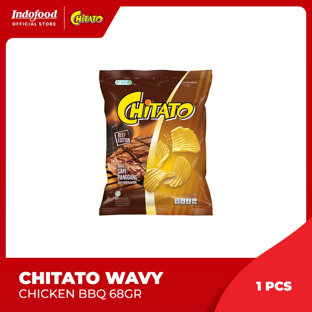 

Chitato Wavy Beef BBQ 68 gr