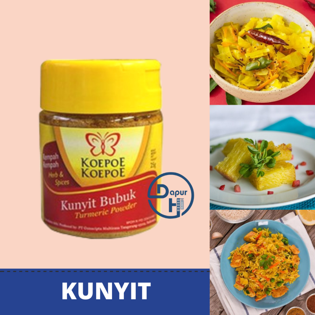 

KOEPOE Kunyit Bubuk 25 g Halal | Turmeric Powder-