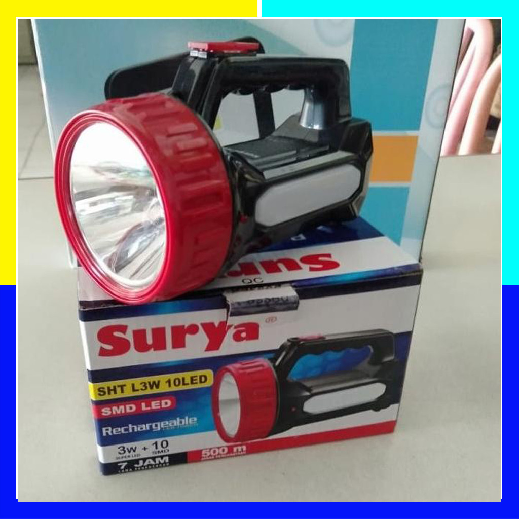 Senter Lampu / Lampu Emergency SURYA